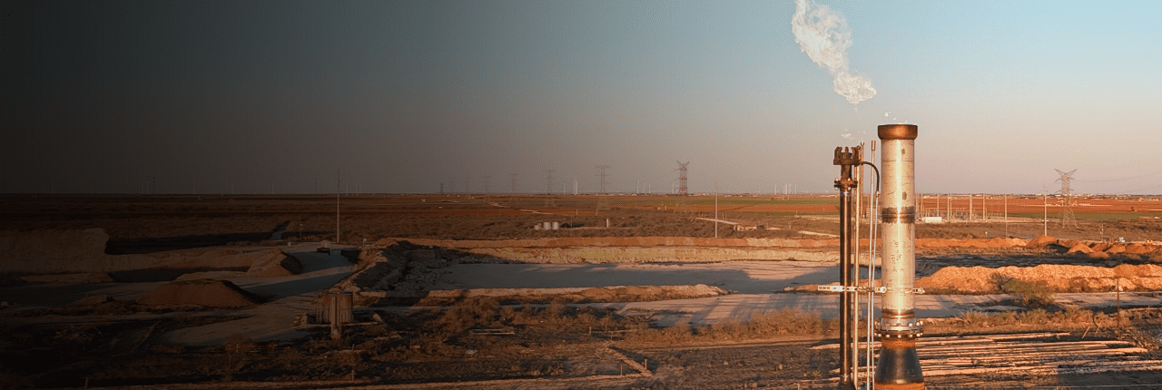 Mission Flares A flare from Mission Companies safely burning excess gas